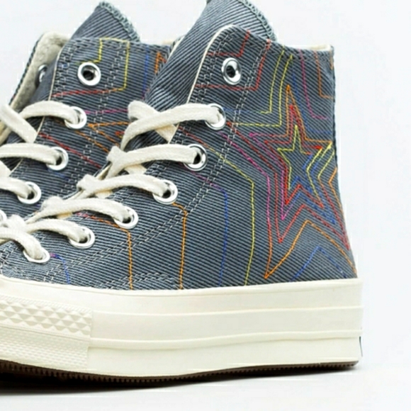 Converse Shoes - Converse Chuck 70 Hi Exploding Star Multi Color
